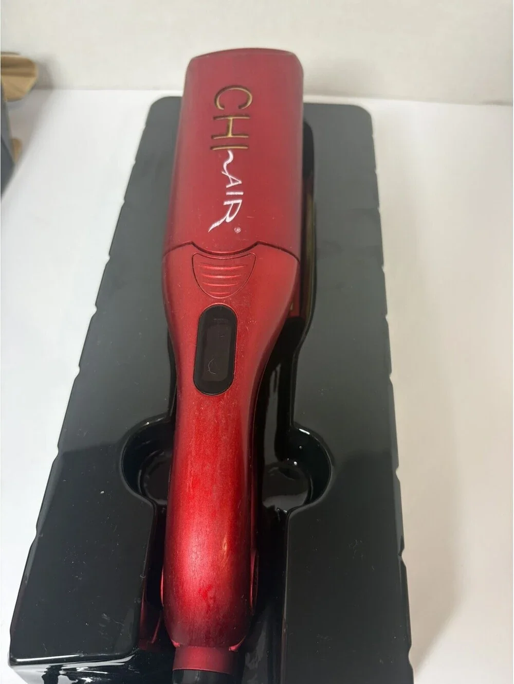 CHI Air Sexy Waver Digital Ceramic & Tourmaline Crimper Red Metallic